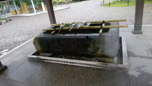 尾山神社の手水舎