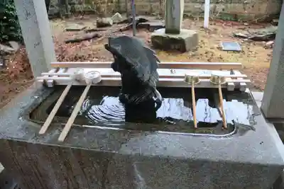 神炊館神社 ⁂奥州須賀川総鎮守⁂の手水舎