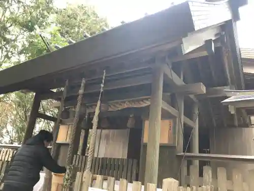 自凝島神社の本殿