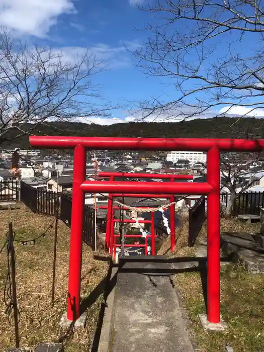 湯之元温泉神社の鳥居