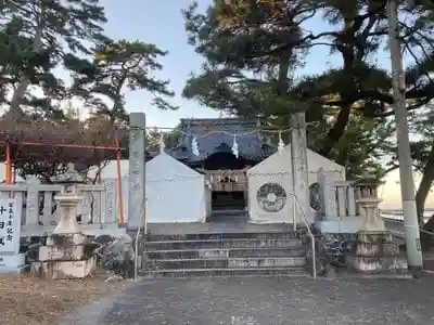 五色濱神社の本殿