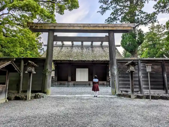 伊勢神宮外宮(豊受大神宮)の鳥居