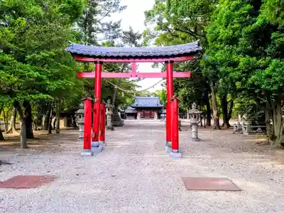 白山比売神社の鳥居