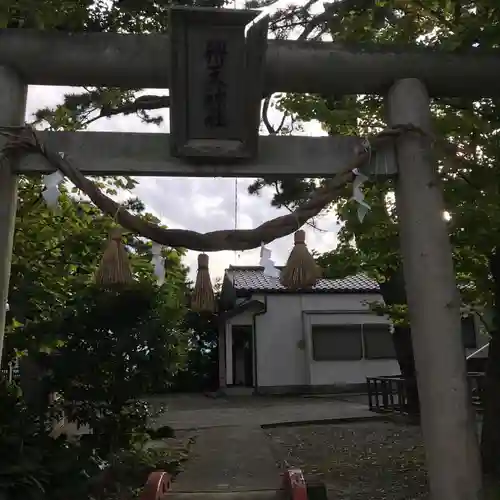 辨天神社の鳥居