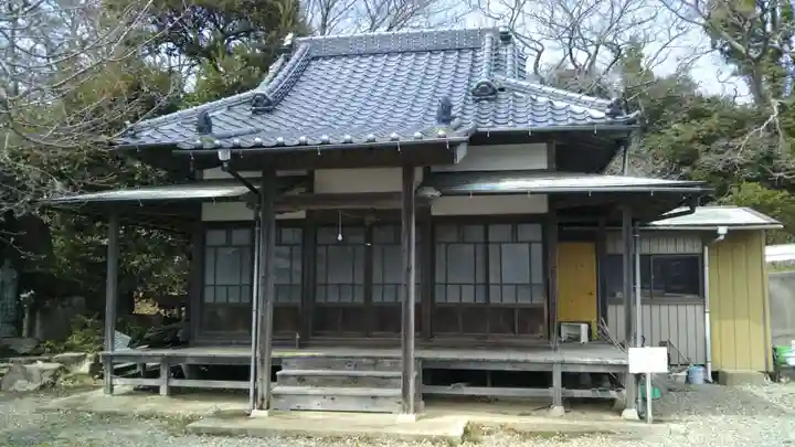 浄楽庵の本殿・本堂