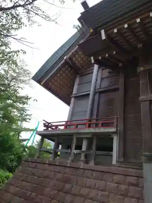 信濃神社の本殿・本堂