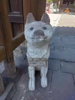 福島八幡宮の狛犬