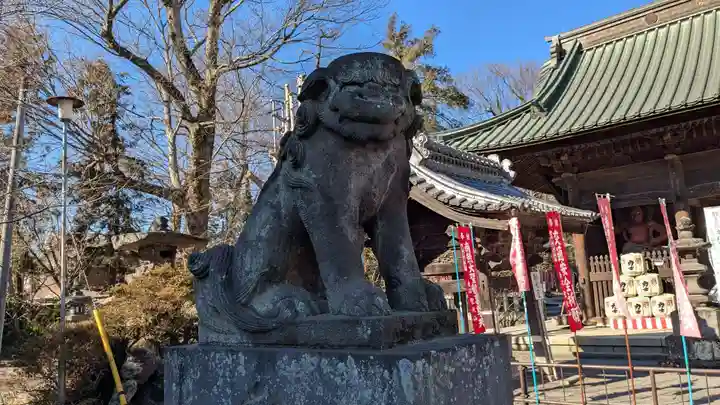 妻沼聖天山歓喜院の狛犬
