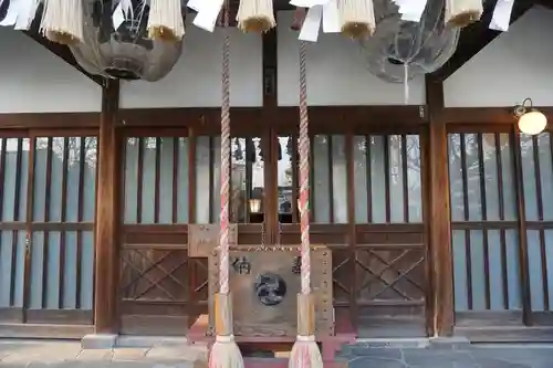 上青木氷川神社の本殿