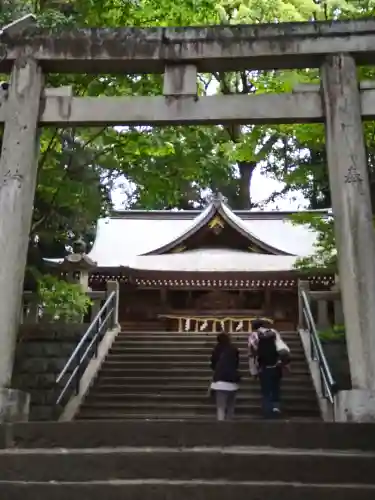 五所神社の鳥居