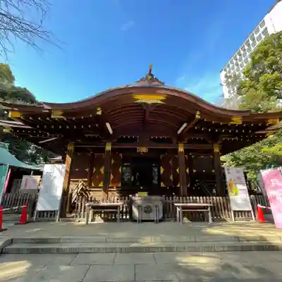 渋谷氷川神社の本殿・本堂
