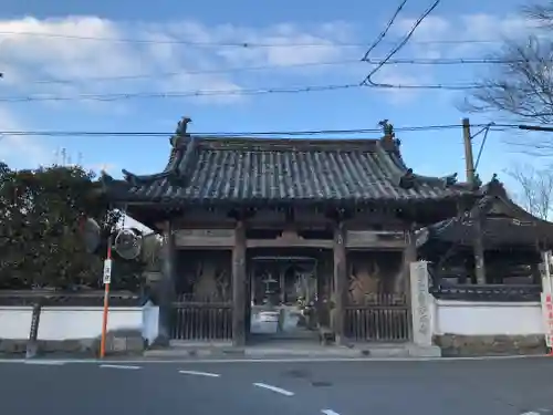 穴太寺の山門・神門