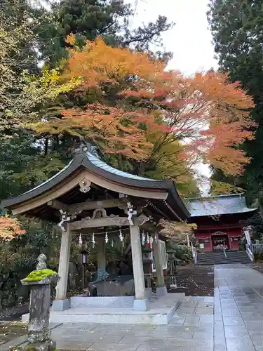 富士山東口本宮 冨士浅間神社の手水舎