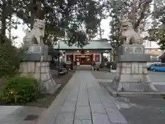 下神明天祖神社の狛犬