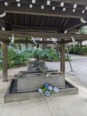 御裳神社の手水舎