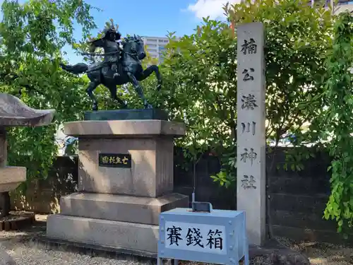 神明社（赤塚神明社）の像