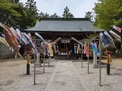 滑川神社 - 仕事と子どもの守り神(福島県)