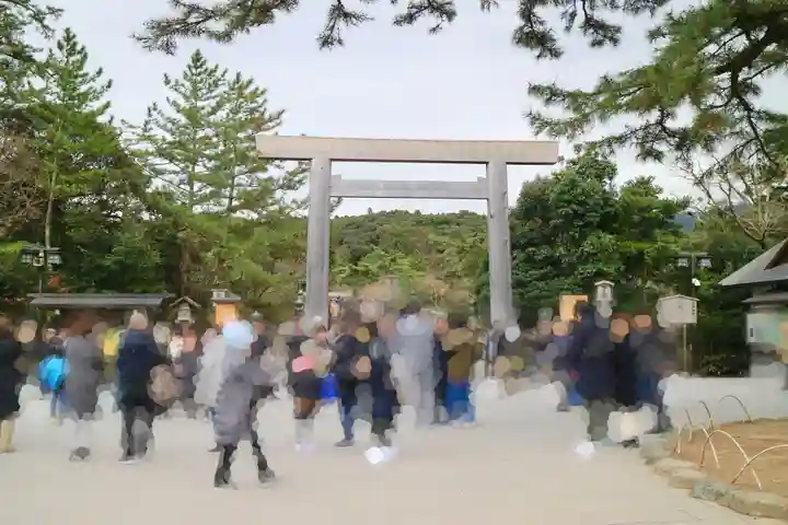 伊勢神宮内宮(皇大神宮)の鳥居