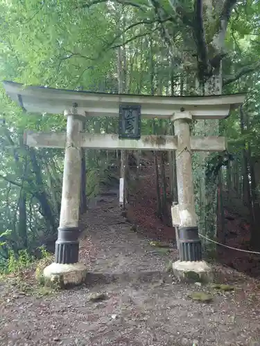 三峯神社の鳥居