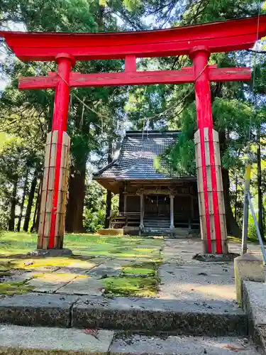 風巻神社の鳥居