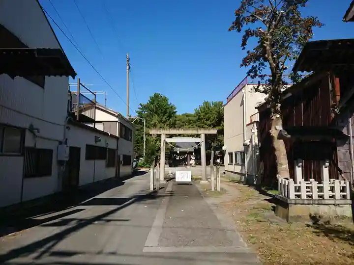 神明社(湊神明社)の鳥居