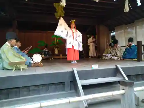 阿智神社の神楽