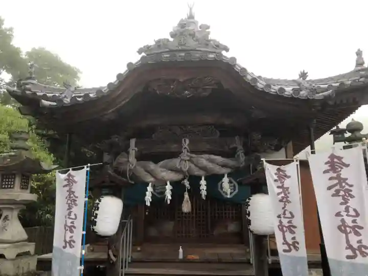 木野山神社の本殿・本堂