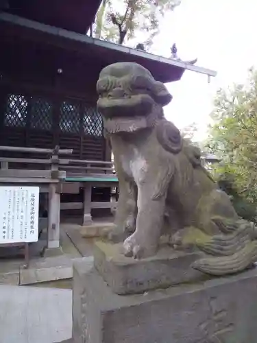 千束八幡神社の狛犬