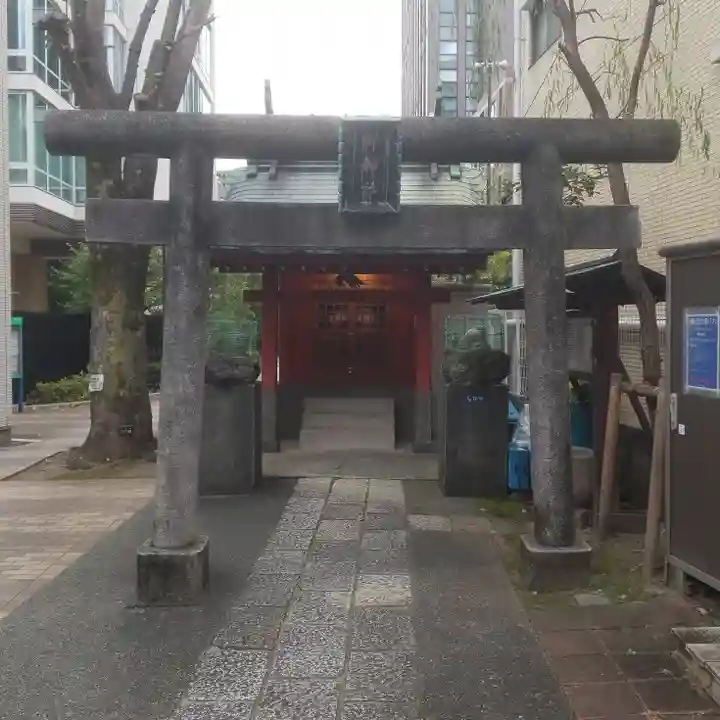 栁神社の鳥居