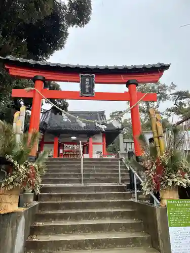 高塚熊野神社の鳥居