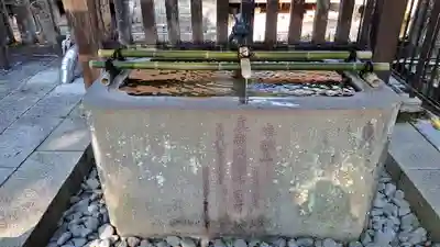 瀧山東照宮の手水舎