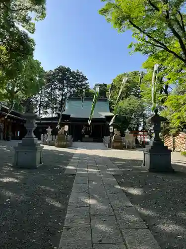 星川杉山神社の本殿・本堂