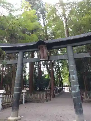 田村神社の鳥居