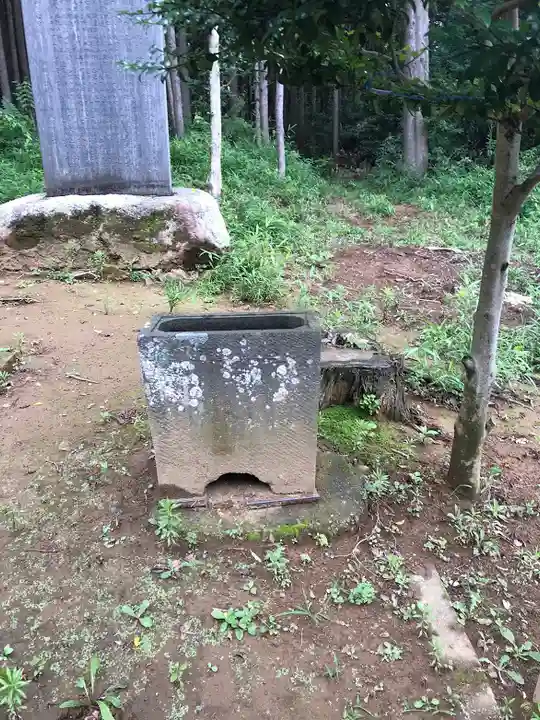 耳守神社の手水舎