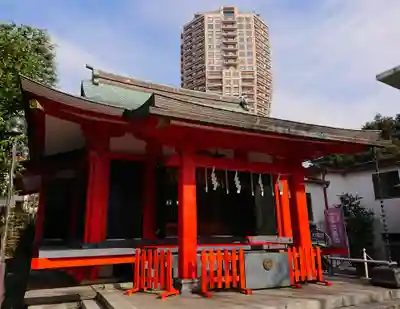 麻布氷川神社の本殿・本堂