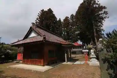 鹿股神社の本殿