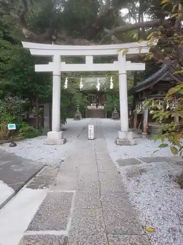 御霊神社の鳥居