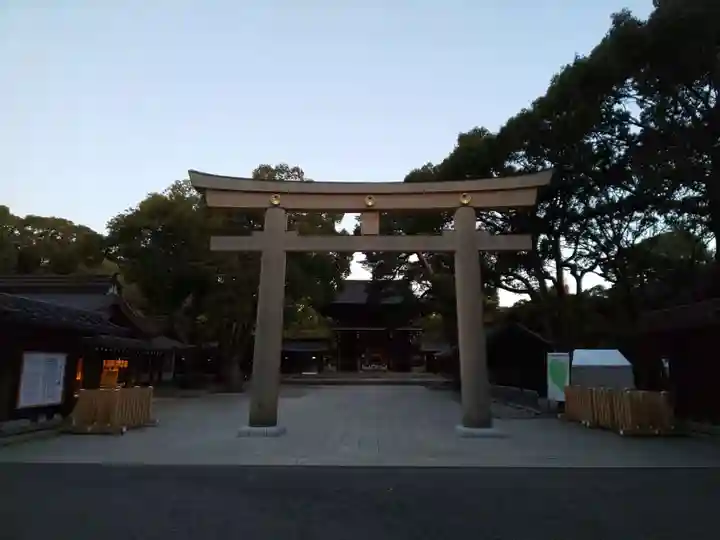 明治神宮の鳥居