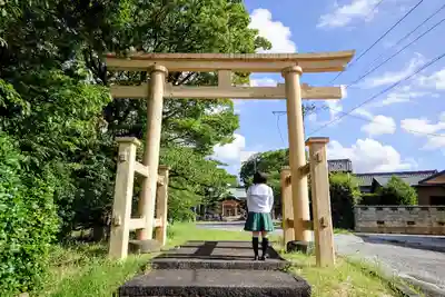 八社神社の鳥居