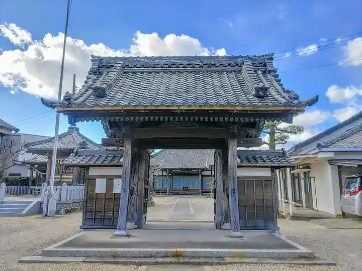 法栄寺の山門・神門