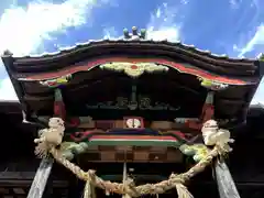 天山神社の本殿