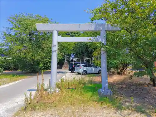 神明社（法立）の鳥居