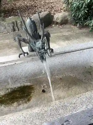 八幡社の手水舎