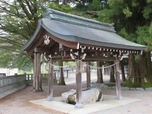 村上神社の手水