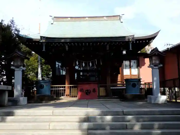 小村井 香取神社の本殿