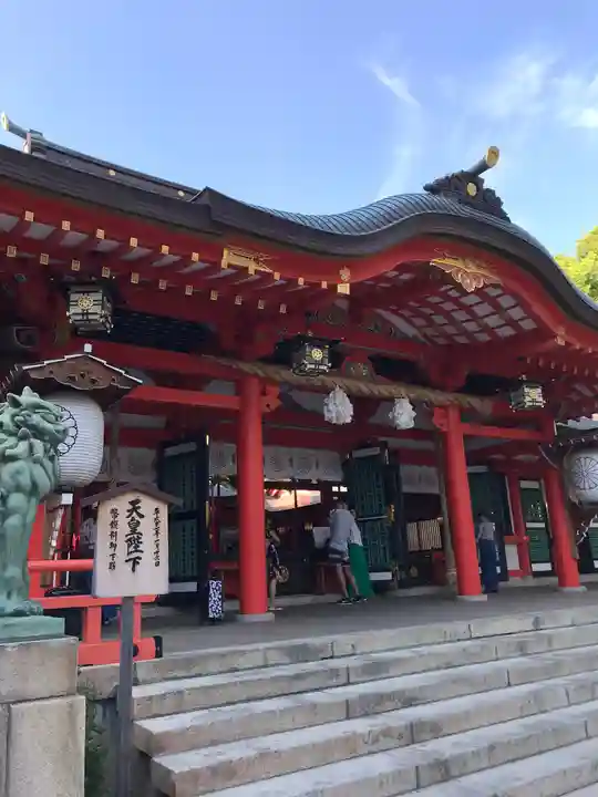 生田神社の本殿・本堂