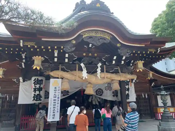 櫛田神社の本殿・本堂
