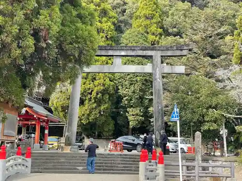 豊玉姫神社の鳥居