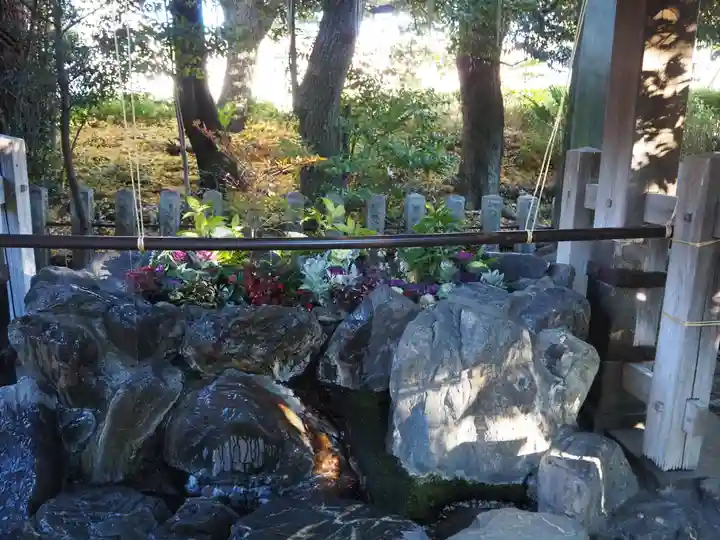 伊勢神社の手水舎