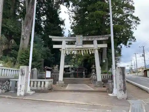 一幣司浅間神社の鳥居